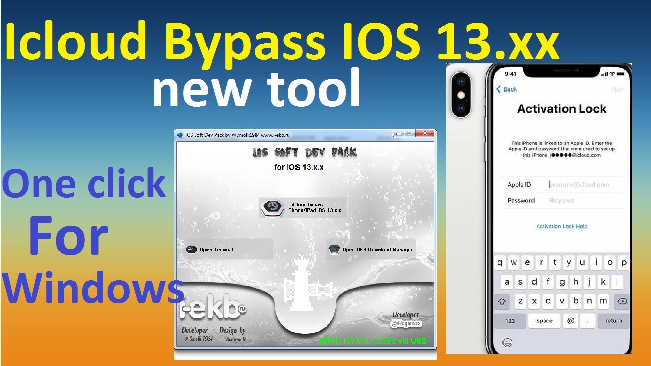 icloud bypass software package