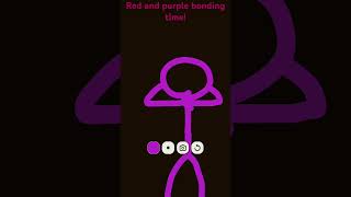 Red and purples bonding time after defeating black! (Not rasict don’t report)