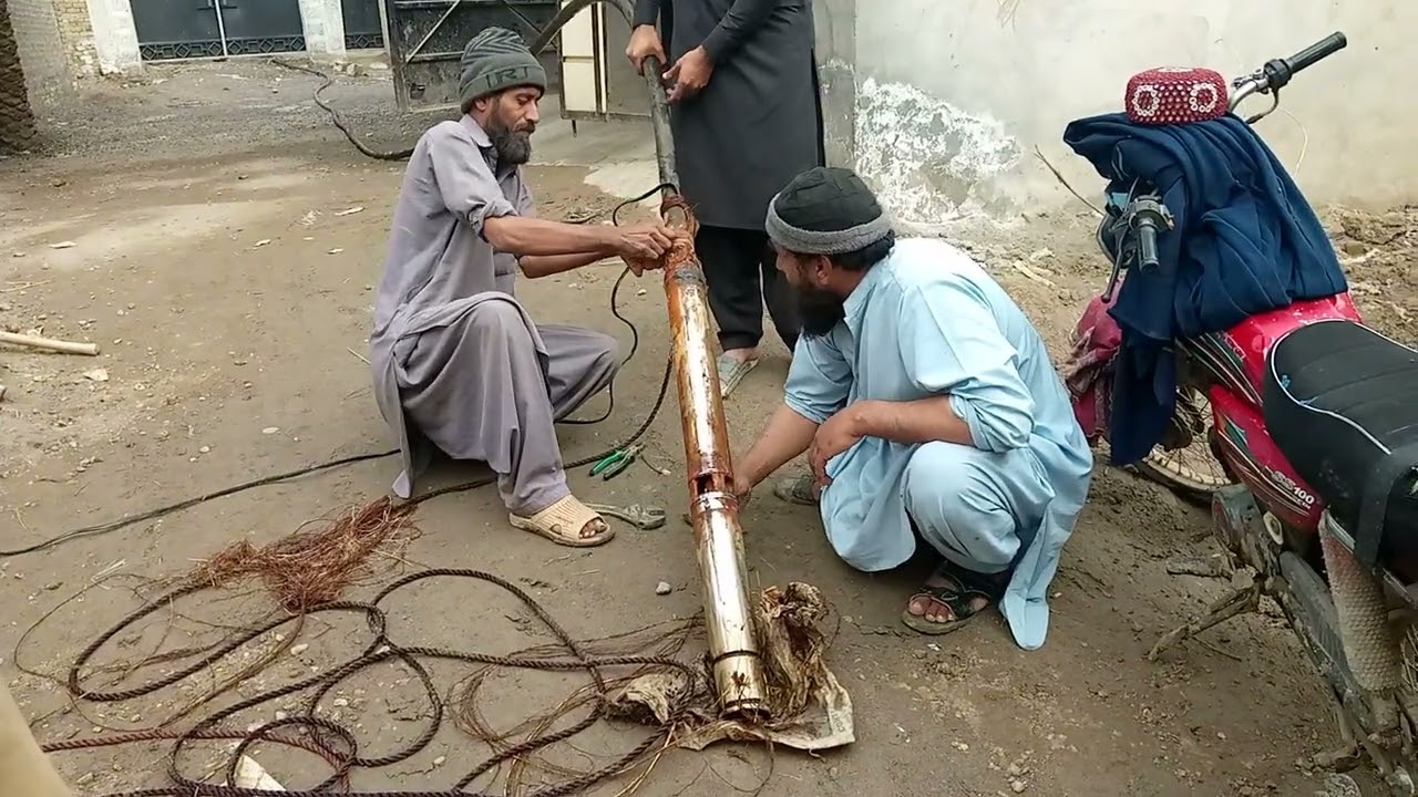 Boring Machine Pump Repaired – Water Flow Restored Successfully