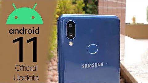 Samsung Galaxy A10s Android 11 ONE UI 3.1 Official Update (RELEASED)