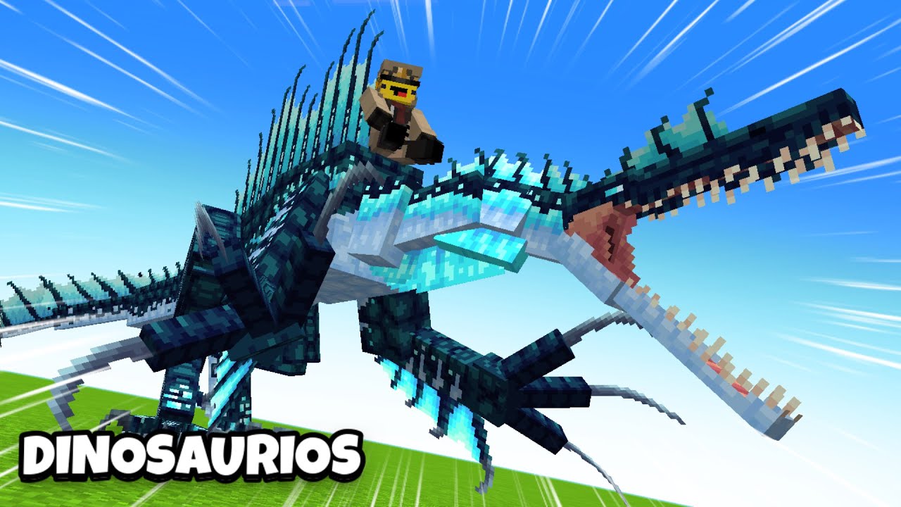 Domé un DINOSAURIO GIGANTE en Minecraft | Raxiores Of Raxiore