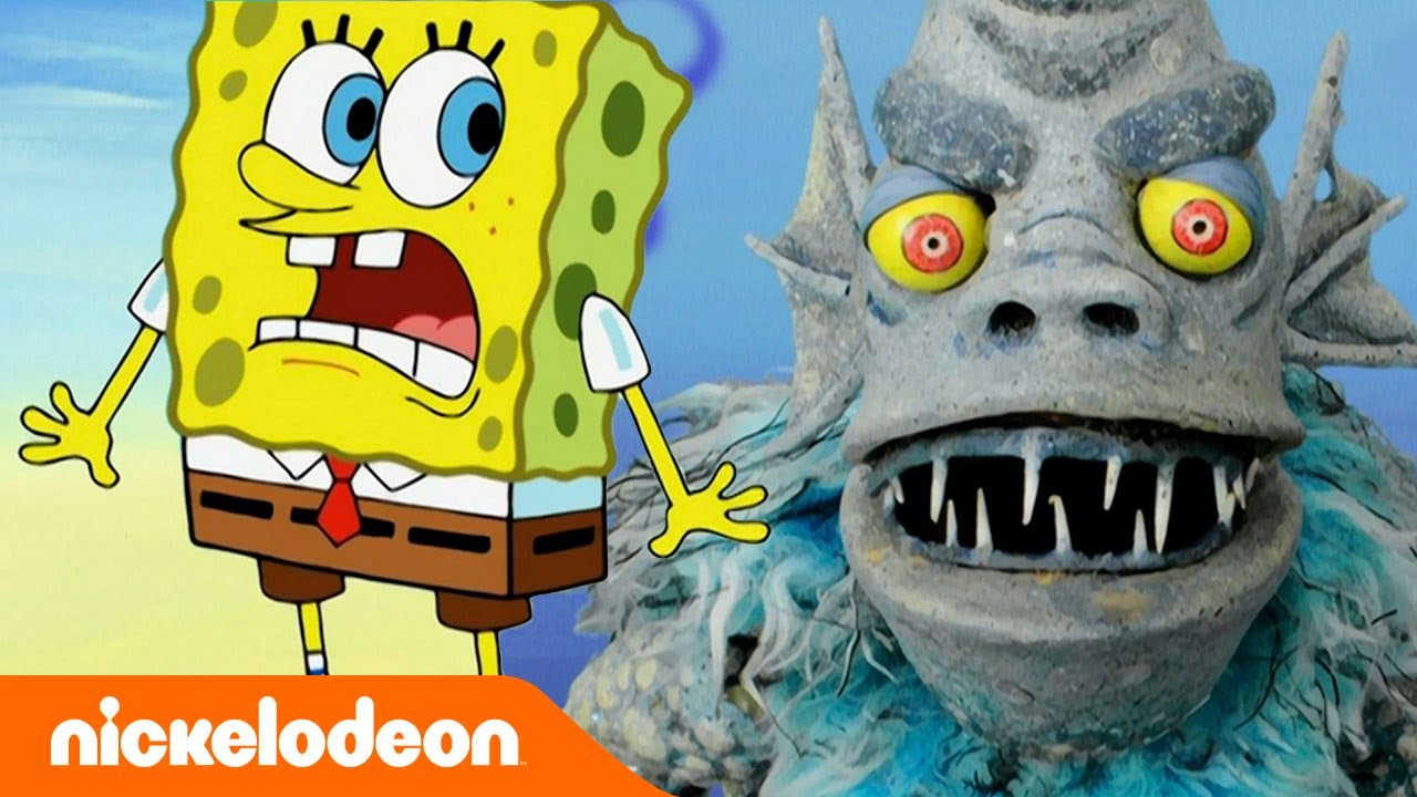 SpongeBob SquarePants | SpongeBob dan Monster Salju | Nickelodeon Bahasa
