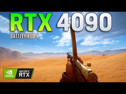 RTX 4090 24GB + i9 12900k | Battlefield 1 | 4k - 8k