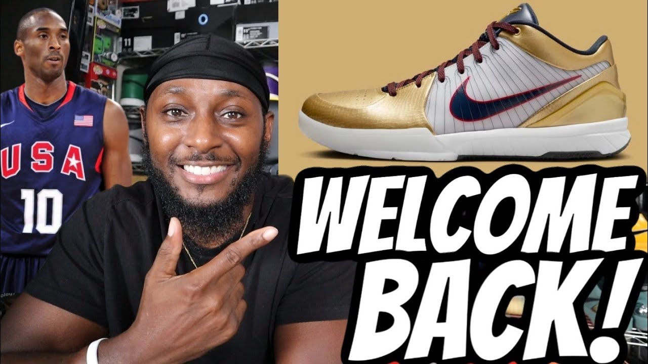 KOBE 4 GOLD MEDAL DROPPING AUGUST 5th! - YouTube