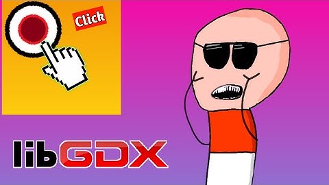 My first game in libgdx java !