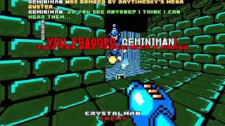 Mega Man 8-bit Deathmatch - part 15
Gemini Mans level.
And theres two of Gemini Man! (Get it? Gemini Twins?)
I lose a few times before I get the hang of it. Mega Man 8-bit Deathmatch - part 15