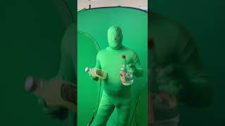 Floating vodka #shorts #vodka #greenscreen