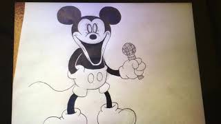 Friday night funkin: Suicide mouse mod drawing (my version) screenshot 5