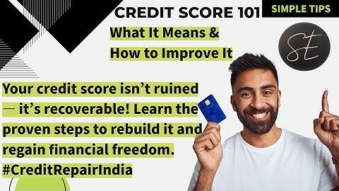From Zero to Hero: How to Rebuild Your Credit Score Fast Like a Pro l Step-by-Step Guide l CIBIL