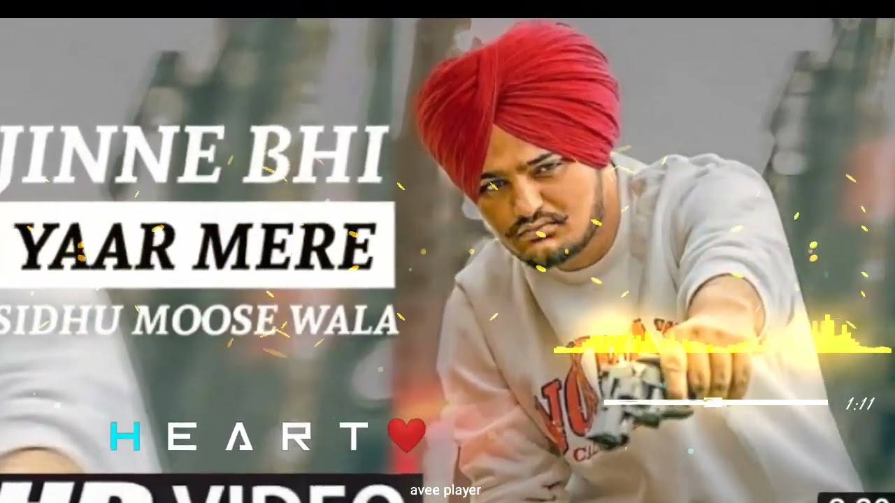 Jinne Bhi Yaar Mere Sidhu Moose Wala Song New Punjabi DjMix DJ RAVI JALALPUR