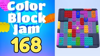 Color Block Jam Level 168 Solution Walkthrough