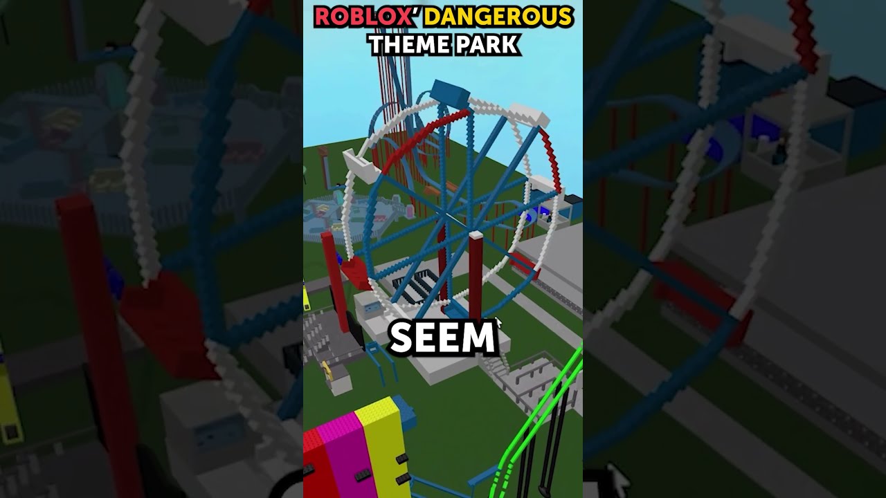 ROBLOX'S MOST DANGEROUS THEME PARK #roblox