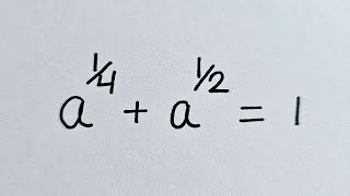 Japanese |A nice math Olympiad problem| Solve for a#math #matholympiad