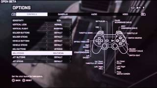 Battlefield 4 Open Beta Ps3 Controller Settings Default or Veteran.