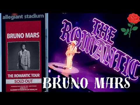 Video Bruno Mars ~ The Romantic Tour ~ Las Vegas ~ Full Show