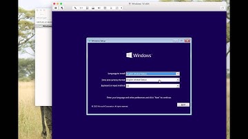 Installation of Windows 10 in VMWare Fusion 8