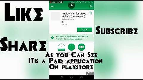 How to download the audio vision video maker for free