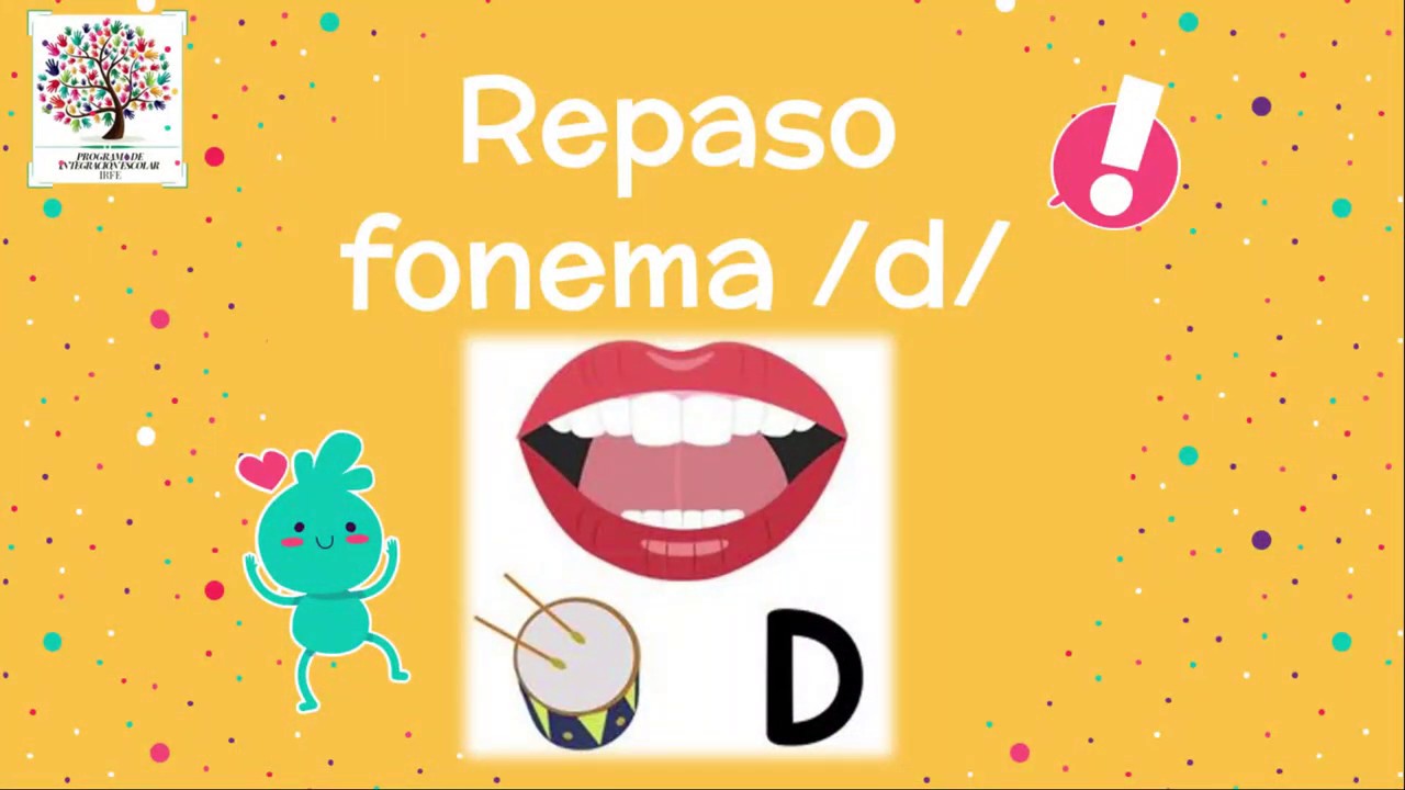 Actividad N°5 Fonema D - YouTube