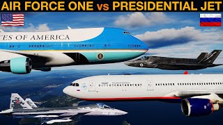 Air Force One vs Russian Presidential Jet: Nation Leaders Battle | DCS