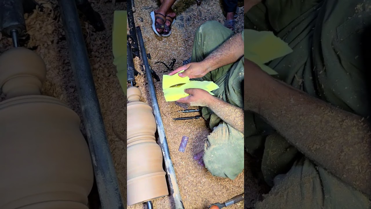 Watch a Wooden Masterpiece Come to Life – Unbelievable Skill! (shorts)