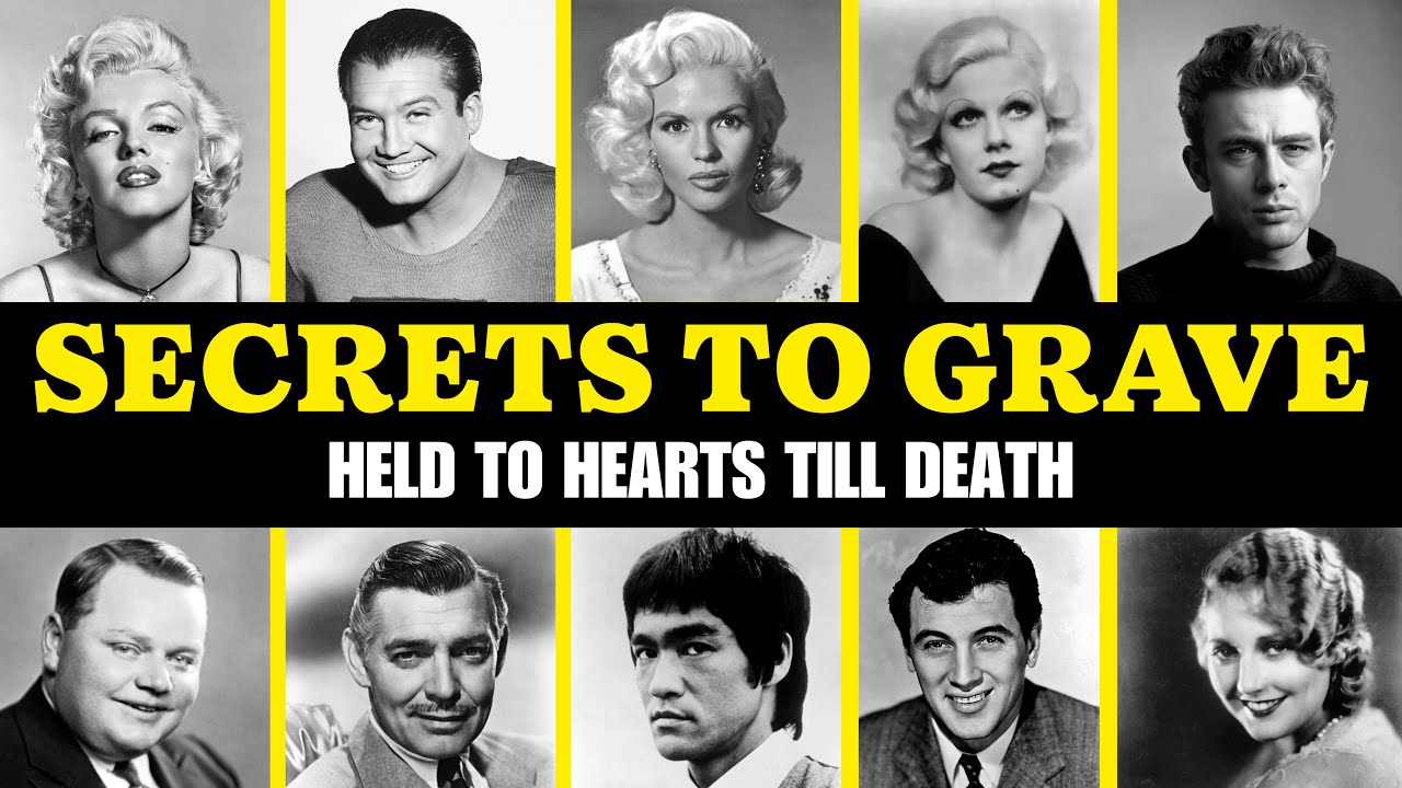 20 Famous Hollywood Stars Who Took Their Biggest Secrets to the Grave