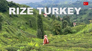 LIFE IN THE TURKISH VILLAGE 🏡 | CITY WHERE TEA PRODUCED 🍃| LIFE WITHOUT TECHNOLOGY📱