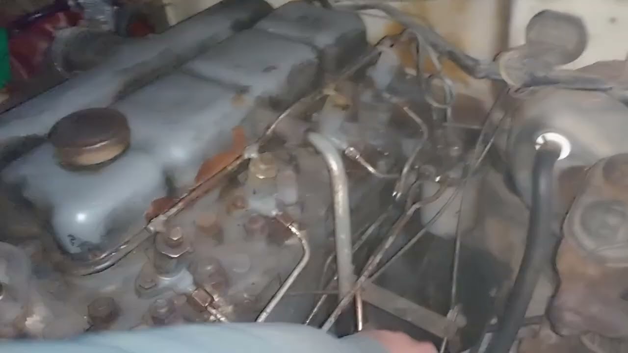 1968 checker marathon with factory optioned Perkins 4.236 diesel. Start and run.