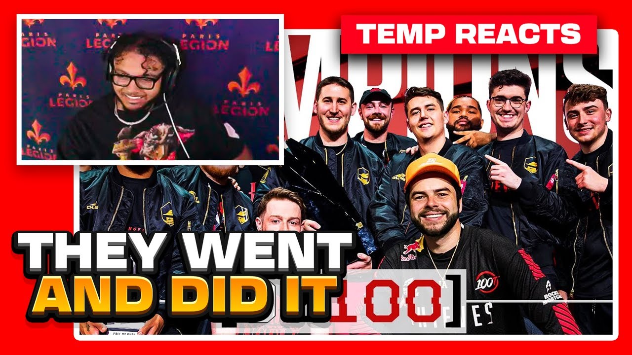 100 Thieves Wins WORLD CHAMPIONSHIP | 02100 | Temp Reacts!!
