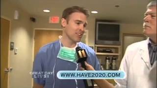 Dr. Kris Pugh performs Cataract Surgery on WHAS11 Great Day Live!