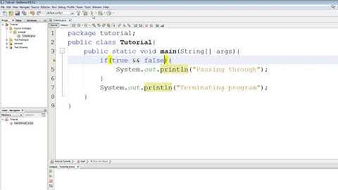 Beginning Java Tutorial: 21 Introduction to Logical Operators