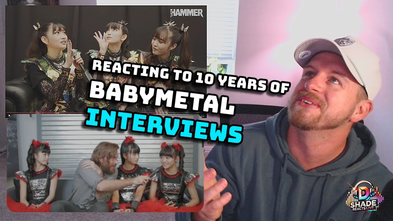 Реакция на 10 лет интервью BABYMETAL | Их английский теперь так хорош!
