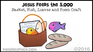 FREE Jesus Feeds 5,000 Playdoh Craft
