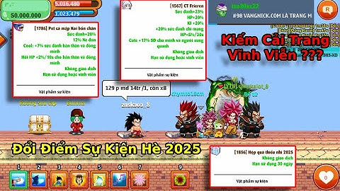 Ngọc Rồng Online | Nạp 1 Triệu Carot Review Đổi Điểm Sự Kiện Hè 2025 Siêu Hấp Dẫn