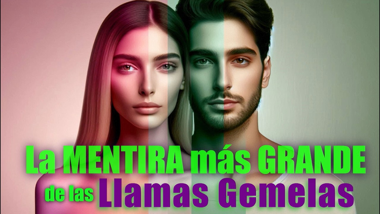 ¡Nunca nadie te lo ha dicho antes! La mentira más grande sobre las llamas gemelas.