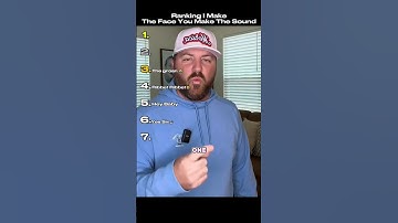 Ranking I Make The Face You Make The Sound Challenge
