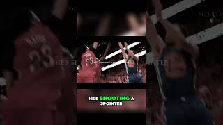 Unbelievable! Kid Makes 3 Pointer With Eyes Closed!