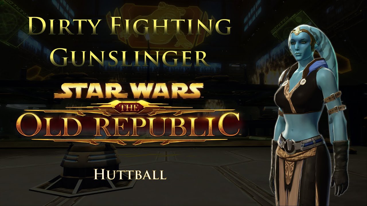 SWTOR PvP 6.1 - Level 70 Dirty Fighting Gunslinger - Huttball (Sept 16, 2020)