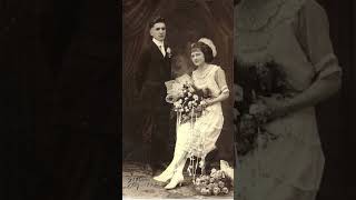#1900sPhotos #1900sWeddingPhotos. Photos taken 1918-1925