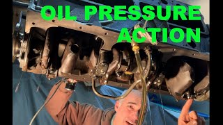Flathead 6 Engine Rebuild Progress & Live Oil Pressure Action