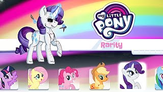 my little pony rainbow runners - epic color rush - evil ? rarity