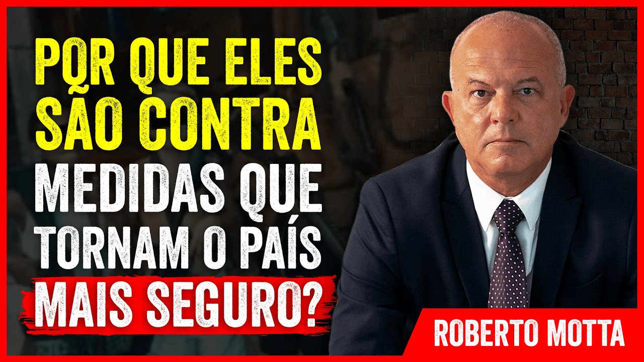 Por que eles NÃO QUEREM O BRASIL mais SEGURO?