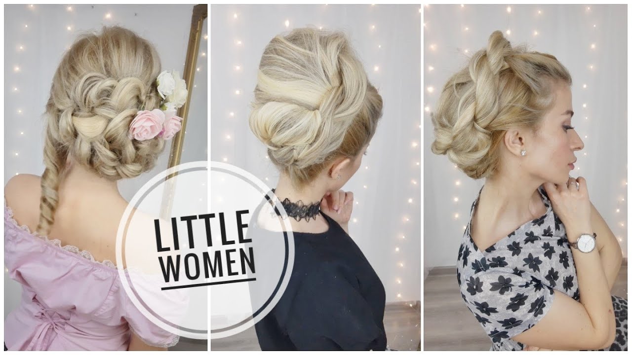 LITTLE WOMEN 2019 HAIRSTYLES ❤️ HAIR TUTORIAL - YouTube