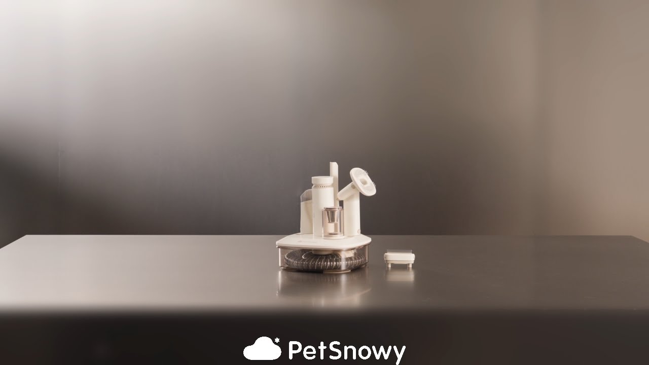 PetSnowy VacProシリーズ」新作登場・ペット用ワイヤレスグルーミング
