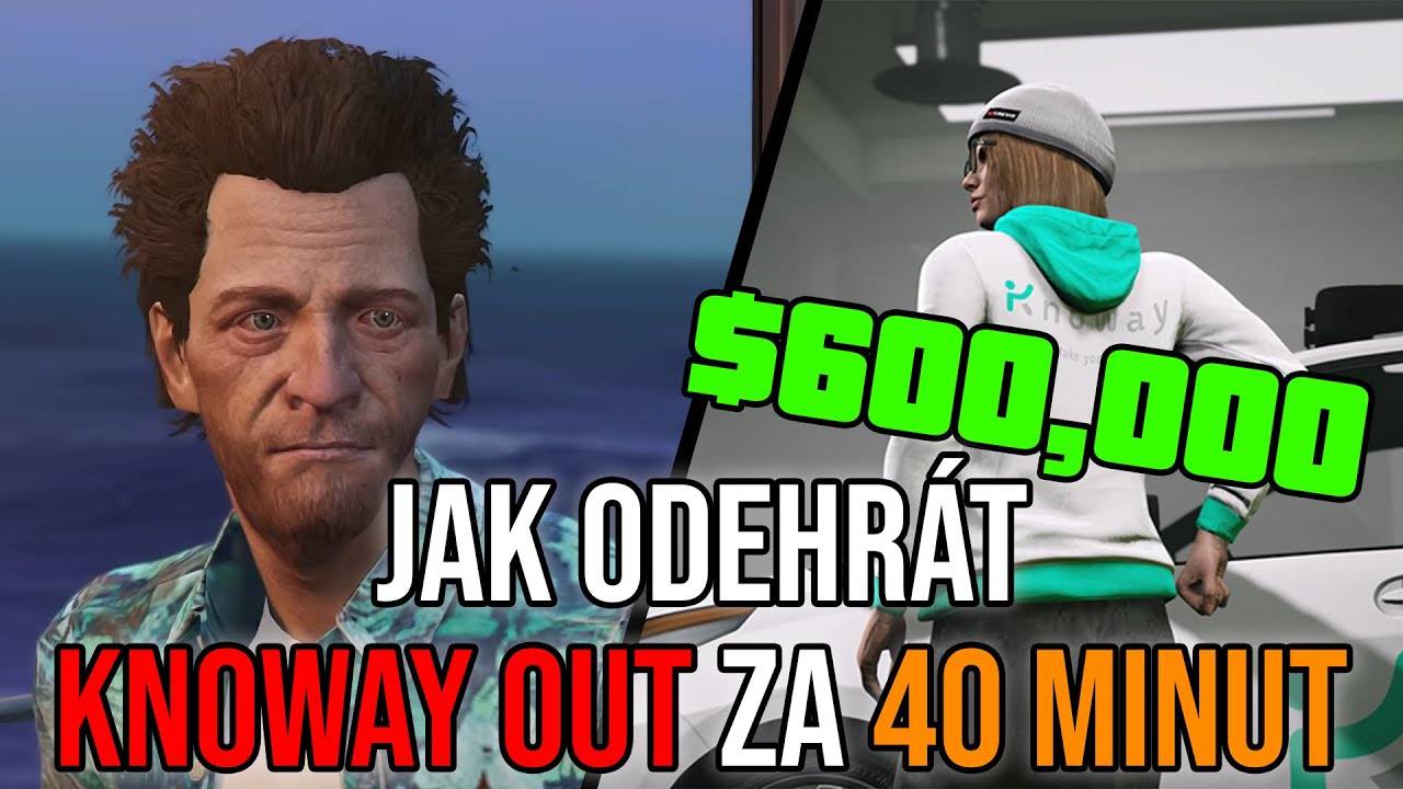 Jak odehrát nový „mini heist“ KnoWay Out za 40 minut! GTA Online