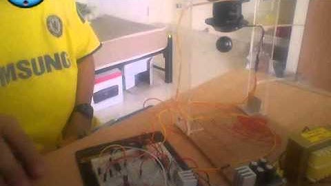 Magnetic levitation  use op-amp PD control