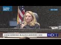 Judge removed in the Alicia Andrews case