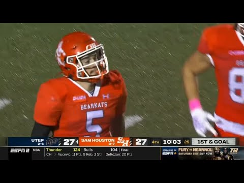 Sam Houston State Blows 14 Point Lead Vs Utep To Remain Winless