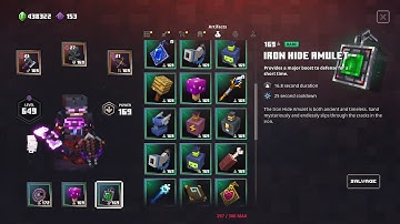 Minecraft Dungeons Apoc+20 Obsidian Pinnacle Non-Rolling Build No Double Cooldown