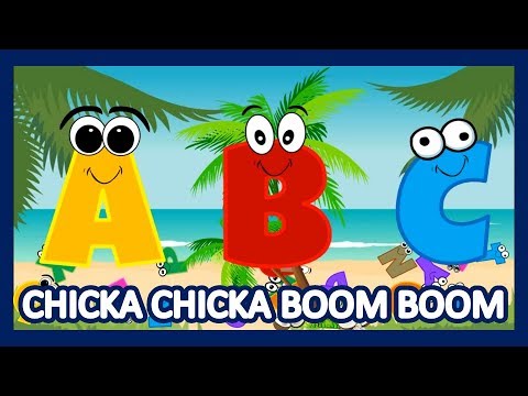 CHICKA CHICKA BOOM BOOM (ANIMATED)- FUN ALPHABET SONG FOR KIDS | Children&rsquo;s ABC Song