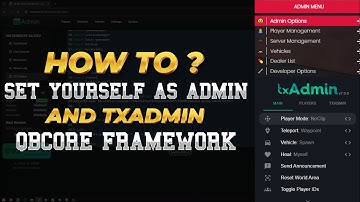 QBCore - Setting Yourself as GOD or ADMIN 2024 | FiveM Tutorial 2024 | MJ DEVELOPMENT